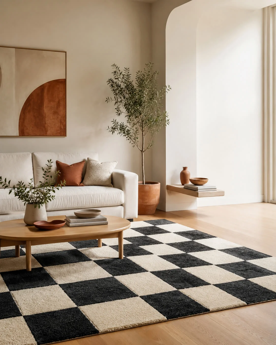 Tapis-Damier